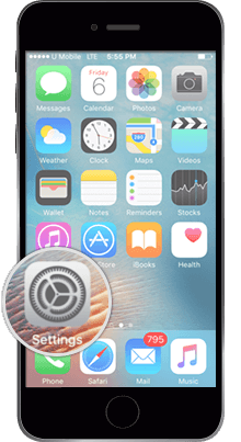 Wi-Fi Calling IOS Enable Wi-Fi Calling Step 1 Image U Mobile